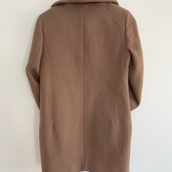 (SOLD) ARITZIA Wilfred Cocoon Coat in Taupe - Small - Picture 3 of 5